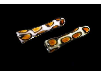 3.5' 42 Gr CHEETAH PRINT CHILUM