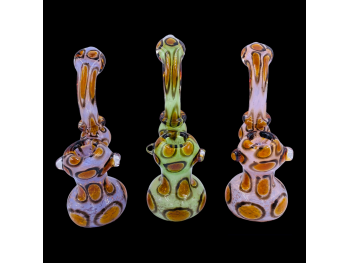 7'-215 Gr CHEETAH PRINT BUBBLER
