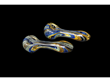 4.5'-4.75' 95-100 Gr WIGWAG ART AMERICIAN PIPE