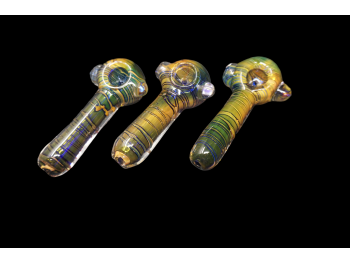 4' 105 Gr SNAKE SKIN PATTERN AMERICAN  HAND PIPE