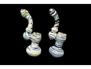7' 255 Gr ZEMSTONE ART FANCY BUBBLER