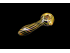 5' 105 Gr BODY AND HEAD SPIRAL ART HAND PIPE