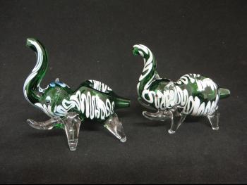 WHITE & GREEN ELEPHANT- HEAVY