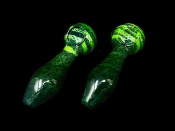 5" GREEN FANCY PIPE