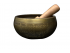 11 CM/ 425 Gr TIBETAN SINGING BOWL, MIX PRINT