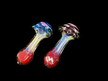 3.5" FANCY ART HAND PIPE