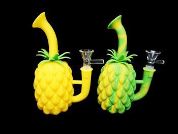 PINEAPPLE SILICONE WATER PIPE