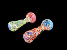 3"/65 Gr FRIT HEAD TWISTING ART PIPE