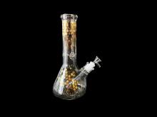 11"/1068 Gr. HONEY BEE ART WATER PIPE