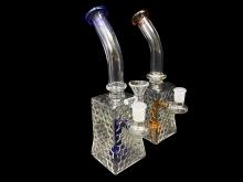 HONEYCOMB ART 4 FLAT WATER PIPE