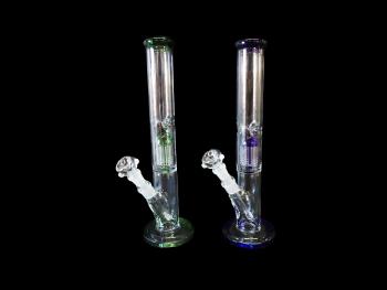 15.5"/900 Gr. CYLINDER WITH COLOR ACCENT PERK WATER PIPE