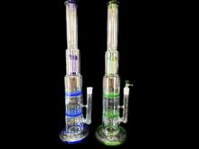 19”/1075 Gram /7MM  3 CHAMBER WATER PIPE