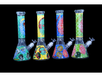 14'/1030 Gr/7 MM LION PRIN SMOKING BONG