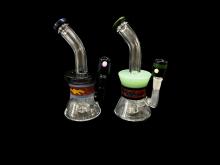 8.5"/330 Gr. BODY ART SWIRL SLIME WATER PIPE